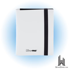 Ultra Pro Binder Pro Eclipse 2-Pocket Arctic White